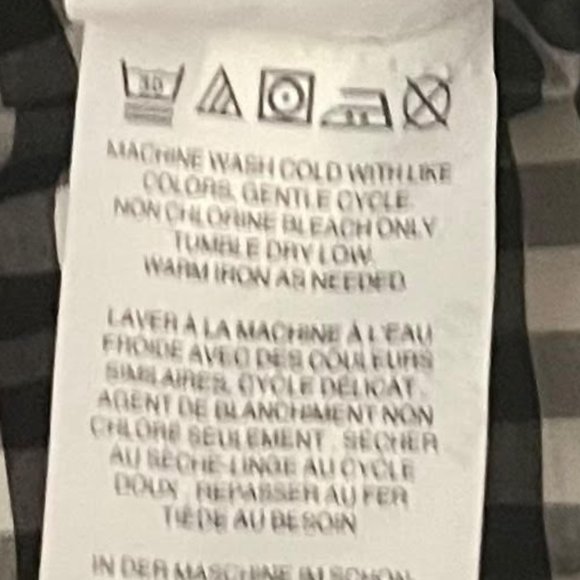 Madewell Small Gingham Checked Sleeveless Back Tie Cotton Dress in Black and W… - Picture 8 of 8